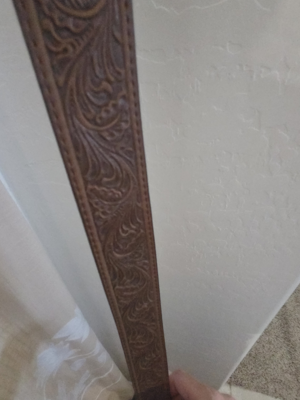 New Tony Lama Leather Belt - Picture 4 of 7